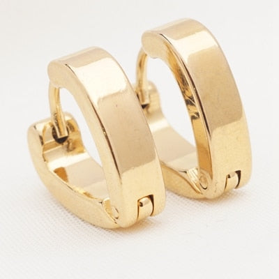 Yunkingdom 32 Pairs Different Style Fashion Geometric Stainless Steel Small Circle Hoop Earrings for Womens Girls Punk Jewelry daiiibabyyy