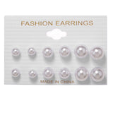 Tassel Acrylic Earrings For Women Bohemian Earrings Set Big Geometric Drop Earring 2020 Pearl Earrings Set DIY Fashion Jewelry daiiibabyyy