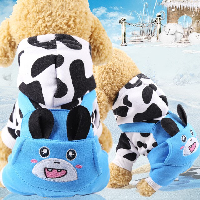 2PUOUPUOU Winter Pet Dog Clothes Cute Dog Clothes for Small Dogs Coat Cotton Ropa Perro Cute Thicken Warm Dogs Clothing XS-XXL daiiibabyyy