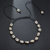 Bohemian Natural Shell Necklace for Women Cowrie Charm Conch Seashell Collar Choker Beach Boho Summer Necklaces Jewelry Collares daiiibabyyy