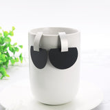 WYBU Summer Style Golden Drop Earrings For Women Geomatric Black Long Hanging Earring Triangle Bts Jewelry Earing bijouterie daiiibabyyy