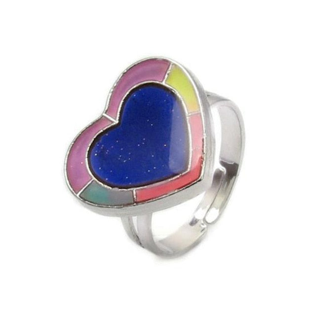 Butterfly Mood Ring Color Change Adjustable Emotion Feeling Changeable Temperature Ring Jewelry For Kids Birthday daiiibabyyy
