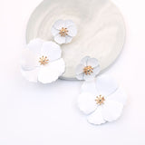 Boho Cute Flower Earrings for Women Korean Jewelry Kids Girls Gifts Fashion Stud Earring Boucles D'oreilles Aretes De Mujer 2021 daiiibabyyy