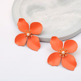 Boho Cute Flower Earrings for Women Korean Jewelry Kids Girls Gifts Fashion Stud Earring Boucles D'oreilles Aretes De Mujer 2021 daiiibabyyy