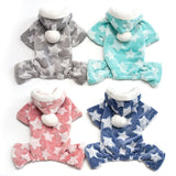 Autumn Winter Pet Dog Pajamas Jumpsuit for Small Dogs Shih Tzu Yorkshire Pullovers Soft Fleece Puppy Cat Clothes Pets Clothing daiiibabyyy