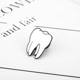 Cartoon Syringe Pink Pill Enamel Pins Smile Teeth Brooches Medical Organ Metal Badge Denim Bag Lapel Pin Jewelry Gifts For Kids daiiibabyyy