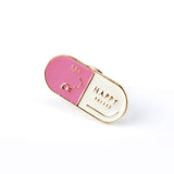 Cartoon Syringe Pink Pill Enamel Pins Smile Teeth Brooches Medical Organ Metal Badge Denim Bag Lapel Pin Jewelry Gifts For Kids daiiibabyyy