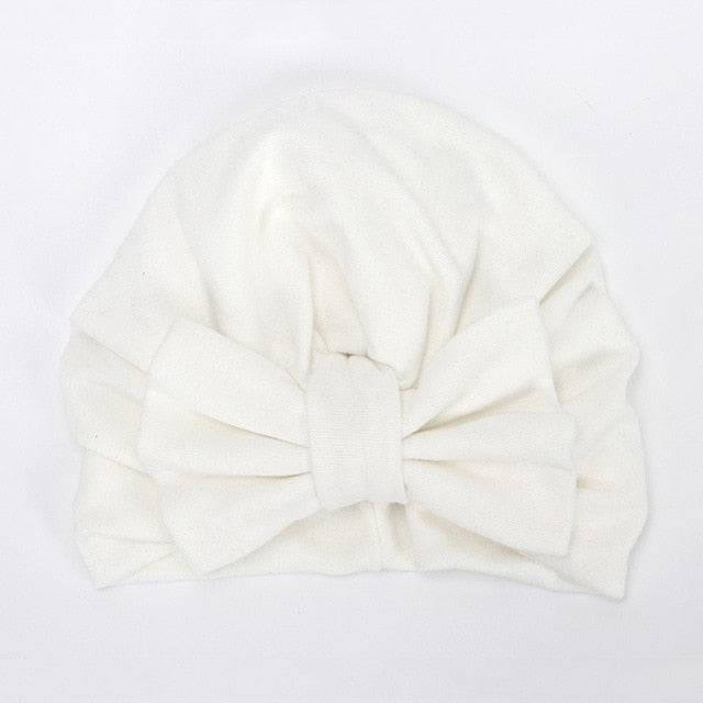 BalleenShiny Warm Baby Hats For Boys&Girls Infant Lovely Bowknot Hats Baby Bonnet Beanie Turban Head Accessories Kids Gifts daiiibabyyy
