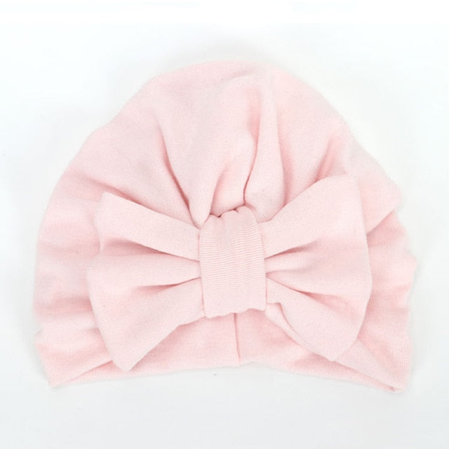 BalleenShiny Warm Baby Hats For Boys&Girls Infant Lovely Bowknot Hats Baby Bonnet Beanie Turban Head Accessories Kids Gifts daiiibabyyy