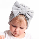 BalleenShiny Warm Baby Hats For Boys&Girls Infant Lovely Bowknot Hats Baby Bonnet Beanie Turban Head Accessories Kids Gifts daiiibabyyy