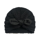 BalleenShiny Warm Baby Hats For Boys&Girls Infant Lovely Bowknot Hats Baby Bonnet Beanie Turban Head Accessories Kids Gifts daiiibabyyy