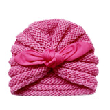 BalleenShiny Warm Baby Hats For Boys&Girls Infant Lovely Bowknot Hats Baby Bonnet Beanie Turban Head Accessories Kids Gifts daiiibabyyy