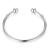 BAMOER 5 Style Silver Color LOVE Snake Chain Bracelet & Bangle 16CM-21CM Pulseras Lobster PA1104 daiiibabyyy