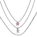 Bohemian Multilayer Necklaces For Women Men Gold Butterfly Portrait Coin Cross Crystal Chokers Necklace Trendy New Jewelry Gifts daiiibabyyy