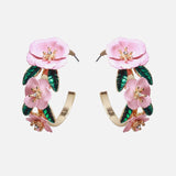 Ztech New Korea Fashion Pink Resin Beaded Drop Earrings For Women Girls ZA Wedding Jewelry 30 Designs Dangle Statement Bijoux daiiibabyyy