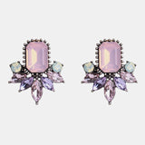 Ztech New Korea Fashion Pink Resin Beaded Drop Earrings For Women Girls ZA Wedding Jewelry 30 Designs Dangle Statement Bijoux daiiibabyyy