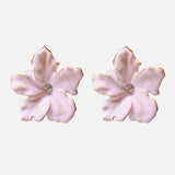 Ztech New Korea Fashion Pink Resin Beaded Drop Earrings For Women Girls ZA Wedding Jewelry 30 Designs Dangle Statement Bijoux daiiibabyyy