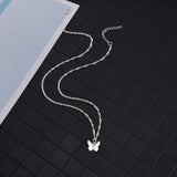 Bohemian Cute Butterfly Choker Necklace For Women Gold Silver Color Clavicle Chain  Fashion Female Chic Chocker Jewelry daiiibabyyy