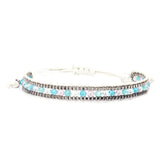 BLUESTAR 6pcs One Set Women Crystal Bead Bracelet Handmade Woven Boho MIYUKI Bead Bracelets Jewelry Accessories daiiibabyyy