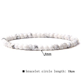 42 Kinds Natural 4 mm Fluorite Beads Bracelets Women Handmade Elastic Bangle Men Grade A Sodalite Stone Pulsera Polished Jewelry daiiibabyyy