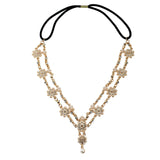 Boho Draping Crystal Bride Hair Accesories New Fashion Elegant  Head Chain Hair Jewelry Wedding Hairstyles Headpiece daiiibabyyy