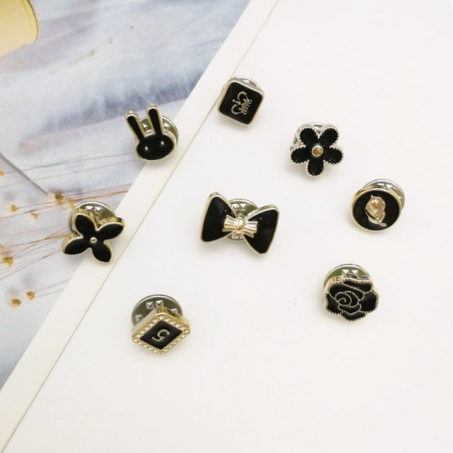 Brooch Set Big Beads Fashion Clothing Brooches for Women Pearl Lapel Pin Sweater Dress Brooch Pins Badge Buckle Diy Accessories daiiibabyyy