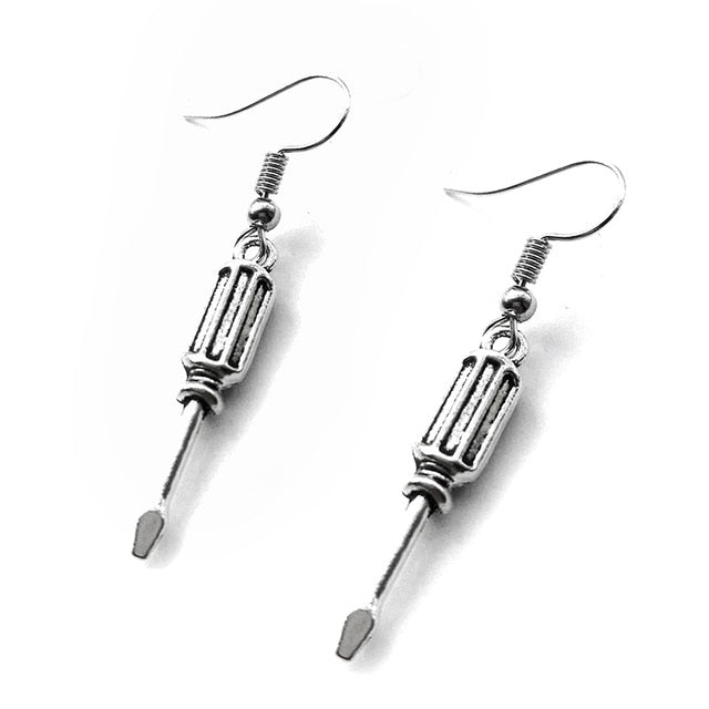 25 Style Earrings for Women Girls Drop Dangle Snake Rose Blade Gun Teens Charm Gift Accessories Party Jewelry Simple daiiibabyyy