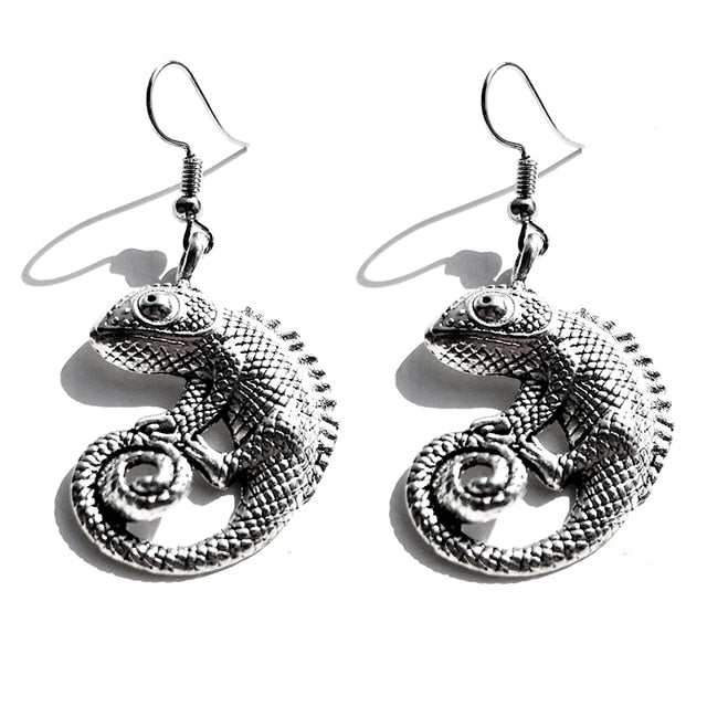 25 Style Earrings for Women Girls Drop Dangle Snake Rose Blade Gun Teens Charm Gift Accessories Party Jewelry Simple daiiibabyyy