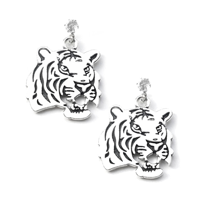 25 Style Earrings for Women Girls Drop Dangle Snake Rose Blade Gun Teens Charm Gift Accessories Party Jewelry Simple daiiibabyyy