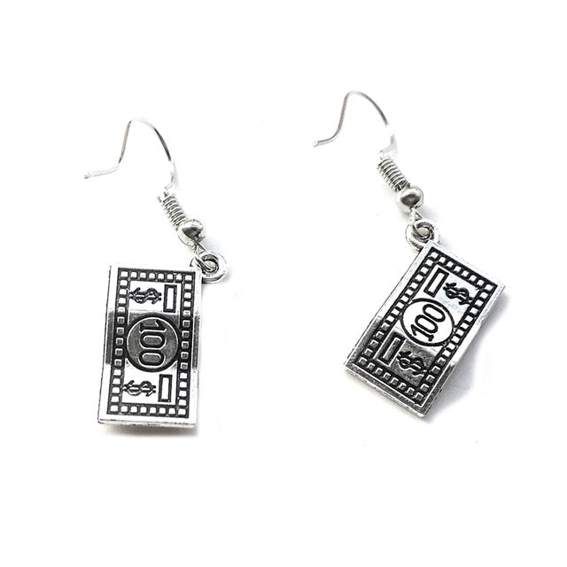 25 Style Earrings for Women Girls Drop Dangle Snake Rose Blade Gun Teens Charm Gift Accessories Party Jewelry Simple daiiibabyyy