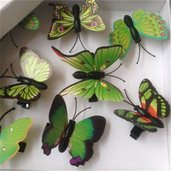 Butterfly Patterned  Hair Clips Bridal Hair Accessories Wedding Photography Costume Accessories  Tiara  Jewelry Jewelry Wedding daiiibabyyy