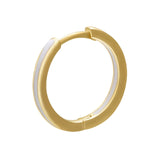 ZHUKOU 2020 NEW 1piece Round Enamel hoop earring CZ crystal fashion women earrings smaller/bigger earring hoops Jewelry VE270 daiiibabyyy