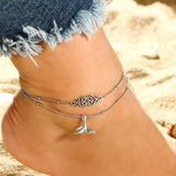 anklets with metal butterfly and rhinestone design daiiibabyyy