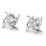 Women's Earrings 2020 Europe And The New Jewelry Geometric Hollow Square  Zircon Earrings Fashion Banquet Jewelry daiiibabyyy