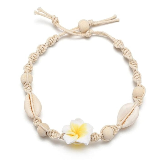 Beach Barefoot Bracelet Ankle SeaShell Anklet For Women Foot Jewelry Summer On Leg Strap Bohemian Jewelry Accessories daiiibabyyy