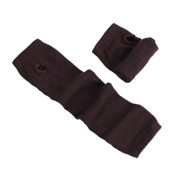 Anime Glove Cosplay Darkly Ninja Mitten Oversleeve Man Women Fashion Sun Block Keep Warm Cuff daiiibabyyy