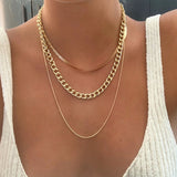 Boho Multilayer Stainless Steel Snake Chain Portrait Engraved Coin Butterfly Pendant Thick Clavicle Necklaces Set Girl Jewelry daiiibabyyy