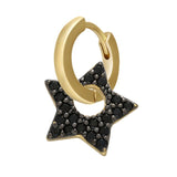 ZHUKOU  1 piece CZ crystal small hoop earring Exquisite gold/silver color star heart cute women earrings for gifts VE225 daiiibabyyy