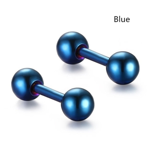 2pcs Tragus Helix Bar 4mm Ball Stainless Steel Barbell Daith Oreja Ring Stud Earing Cartilage Ear Piercing Body Jewelry daiiibabyyy