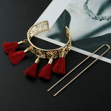 BOHO Hair Clip Geometric Feather Bun Cuff Leaf Star X Shape Hair Sticks Cute Cat Hairpin Headwear Hair Accessories Trendy Gift daiiibabyyy