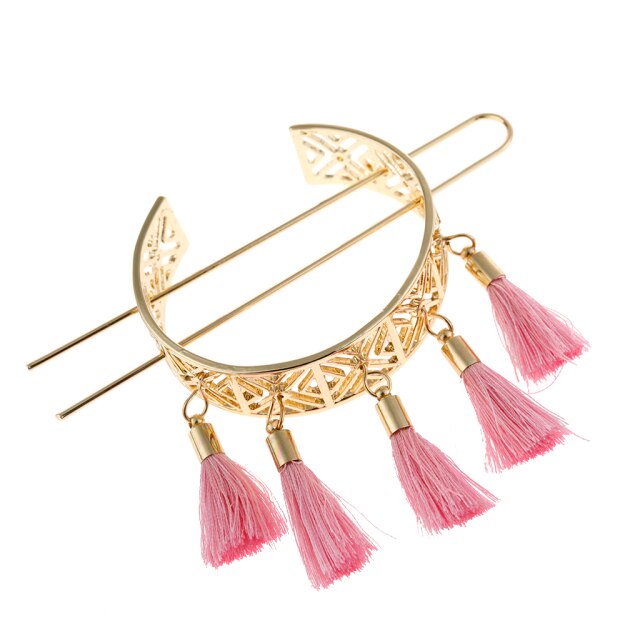 BOHO Hair Clip Geometric Feather Bun Cuff Leaf Star X Shape Hair Sticks Cute Cat Hairpin Headwear Hair Accessories Trendy Gift daiiibabyyy