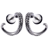 2pcs Stainless Steel Ear Studs Ear Tragus Helix Cartilage Lobe Man Women Fashion Punk Gothic Earrings Body Piercing Jewelry 16g daiiibabyyy