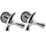 2pcs Stainless Steel Ear Studs Ear Tragus Helix Cartilage Lobe Man Women Fashion Punk Gothic Earrings Body Piercing Jewelry 16g daiiibabyyy