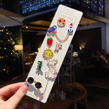 Anti-glare Buckle Brooch Alloy Lapel Cartoon Pins Set Neckline Pin Fixed Clothes Decorative Buckle Pin Accessories Gifts Friends daiiibabyyy