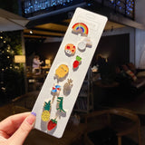 Anti-glare Buckle Brooch Alloy Lapel Cartoon Pins Set Neckline Pin Fixed Clothes Decorative Buckle Pin Accessories Gifts Friends daiiibabyyy