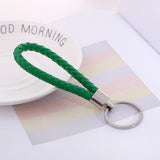 Anti-lost Key Chains Stainless Steel Car Keychain Holder Phone Number Card Keyring For Party Gift Fashion Jewelry Accessories daiiibabyyy