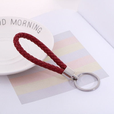 Anti-lost Key Chains Stainless Steel Car Keychain Holder Phone Number Card Keyring For Party Gift Fashion Jewelry Accessories daiiibabyyy