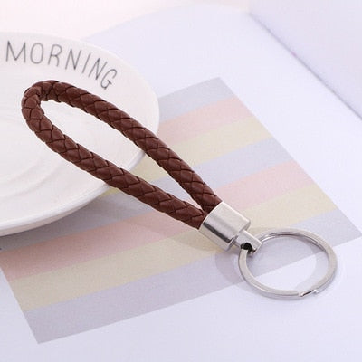 Anti-lost Key Chains Stainless Steel Car Keychain Holder Phone Number Card Keyring For Party Gift Fashion Jewelry Accessories daiiibabyyy