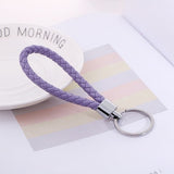 Anti-lost Key Chains Stainless Steel Car Keychain Holder Phone Number Card Keyring For Party Gift Fashion Jewelry Accessories daiiibabyyy