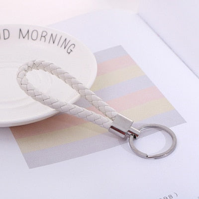 Anti-lost Key Chains Stainless Steel Car Keychain Holder Phone Number Card Keyring For Party Gift Fashion Jewelry Accessories daiiibabyyy